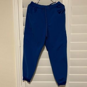 Jaanuu Jogger Scrub Pants Royal Blue (Medium-Short)